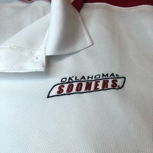 Men’s vintage Oklahoma Sooners NCAA polo